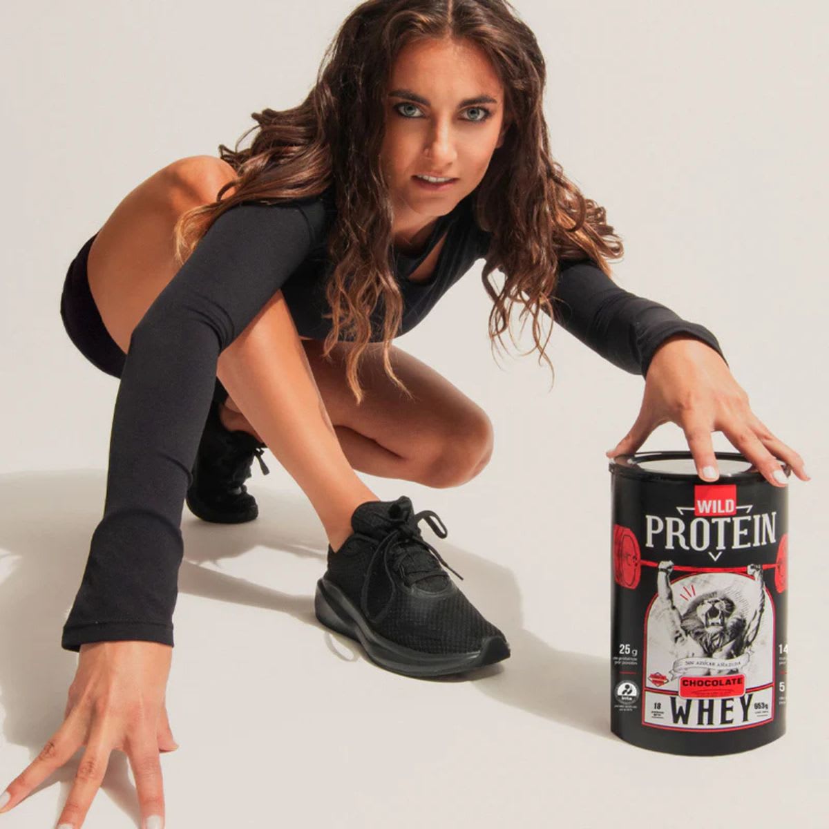 Wild Protein Whey Protein Sabor Chocolate 25g Proteina5