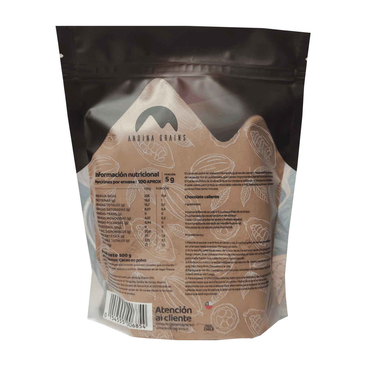 Cacao en Polvo Andina Grains