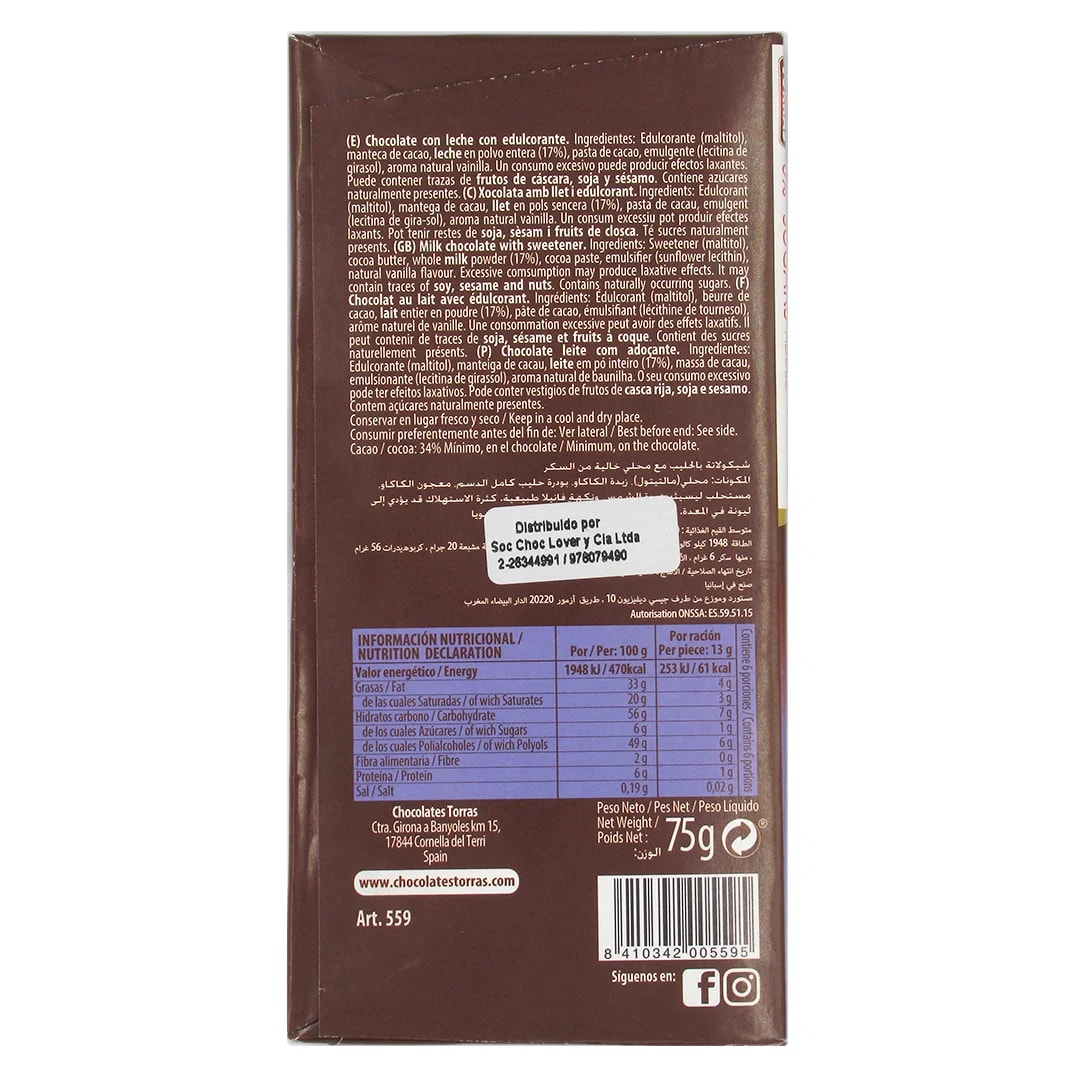 Torras Chocolate Leche1