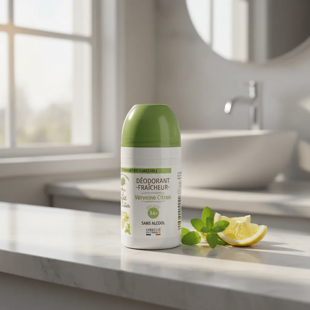 Le Petit Olivier Desodorante Verbena Limon Roll-On Recargable2