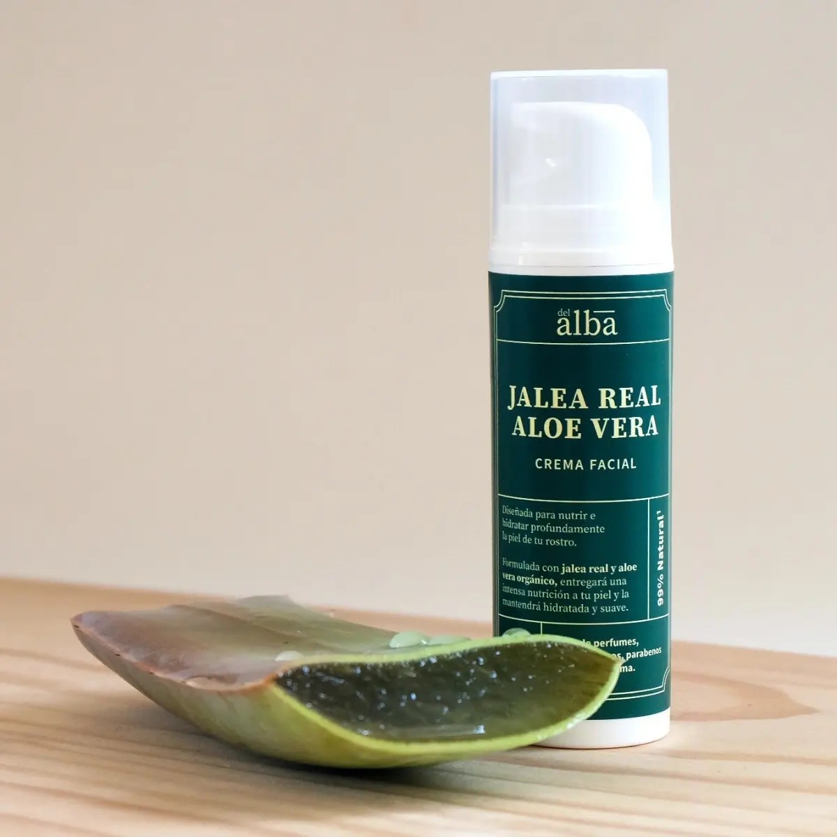 Apicola del Alba Crema Facial Aloe Vera Jalea Real2