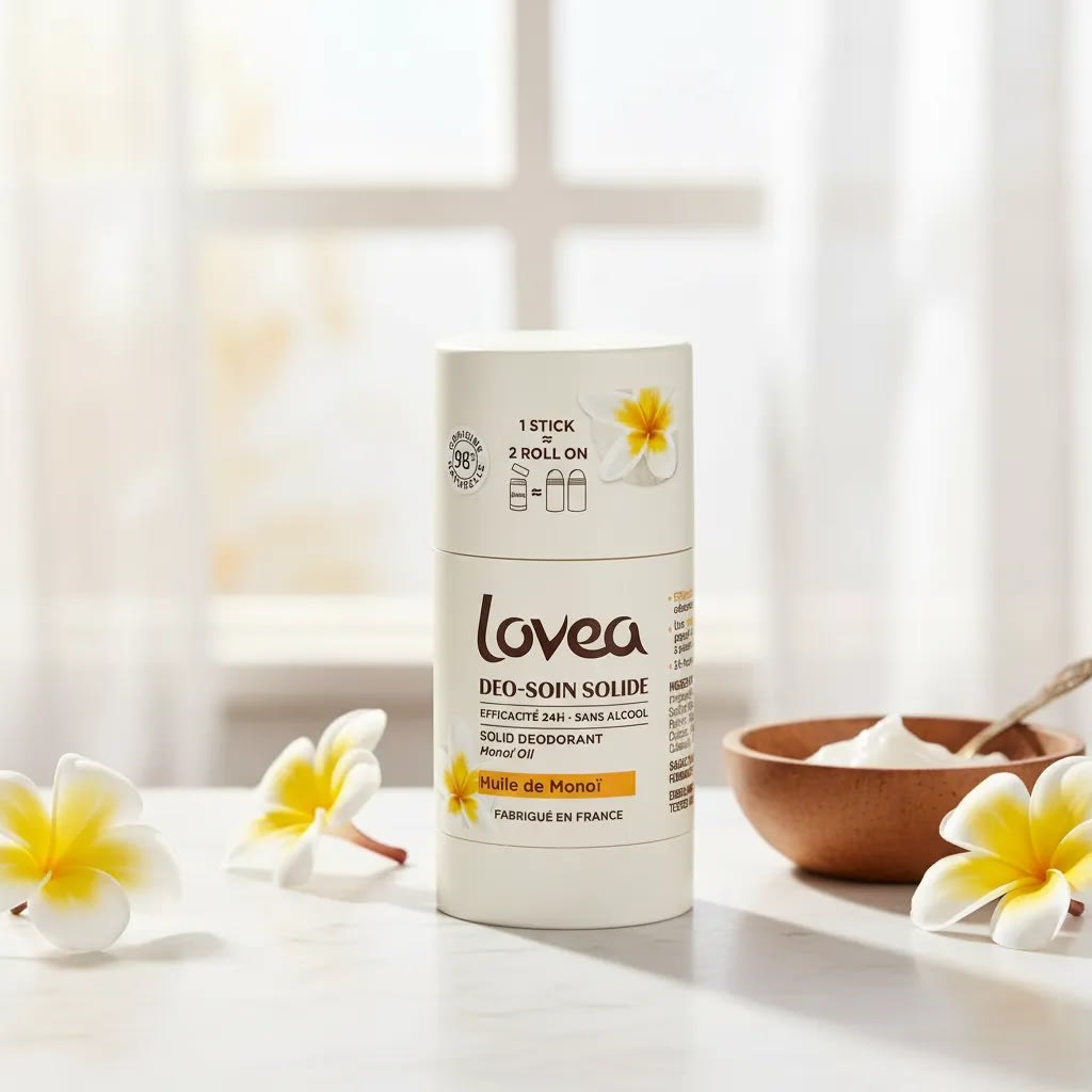 Lovea Desodorante Solido Aceite de Monoi3