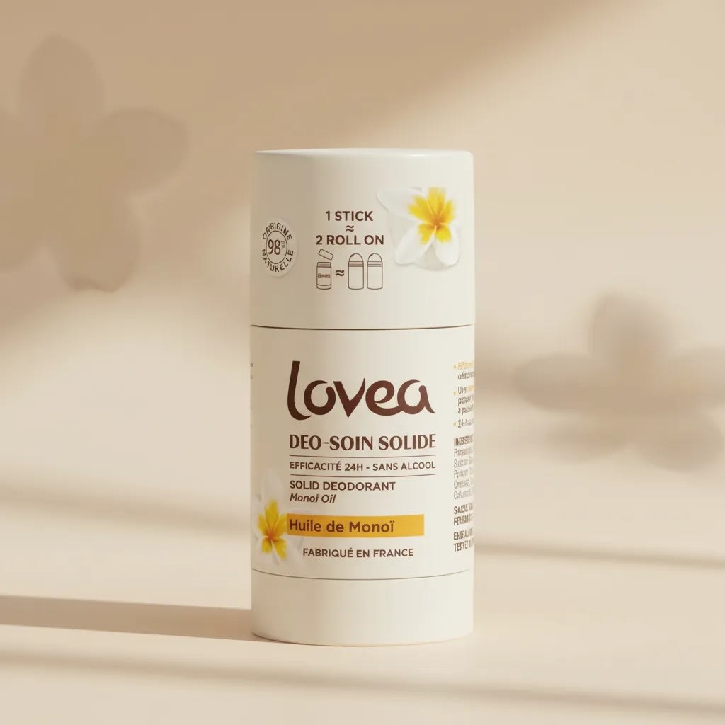 Lovea Desodorante Solido Aceite de Monoi2