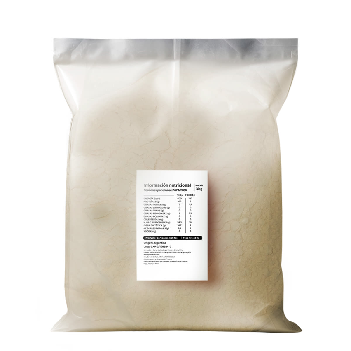 Harina De Garbanzos Caja De 10 Kg Por Mayor3