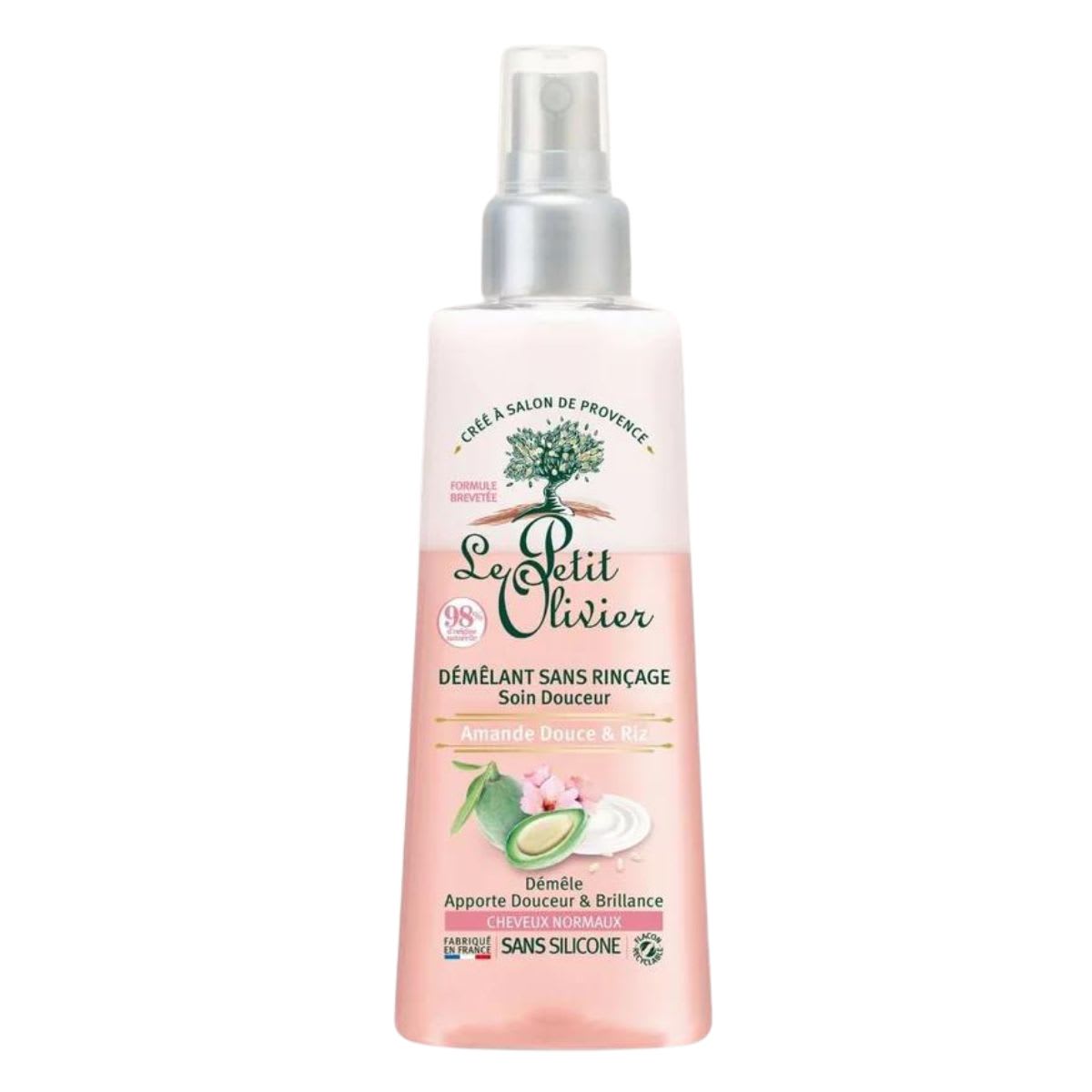 Spray Desenredante Almendra Cabello Normal3
