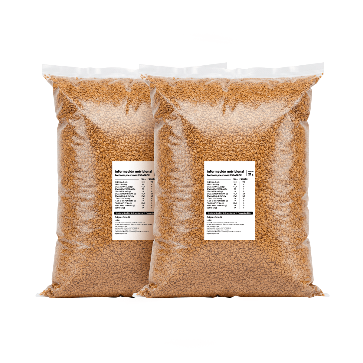 Linaza Dorada Granel 5 Kg4