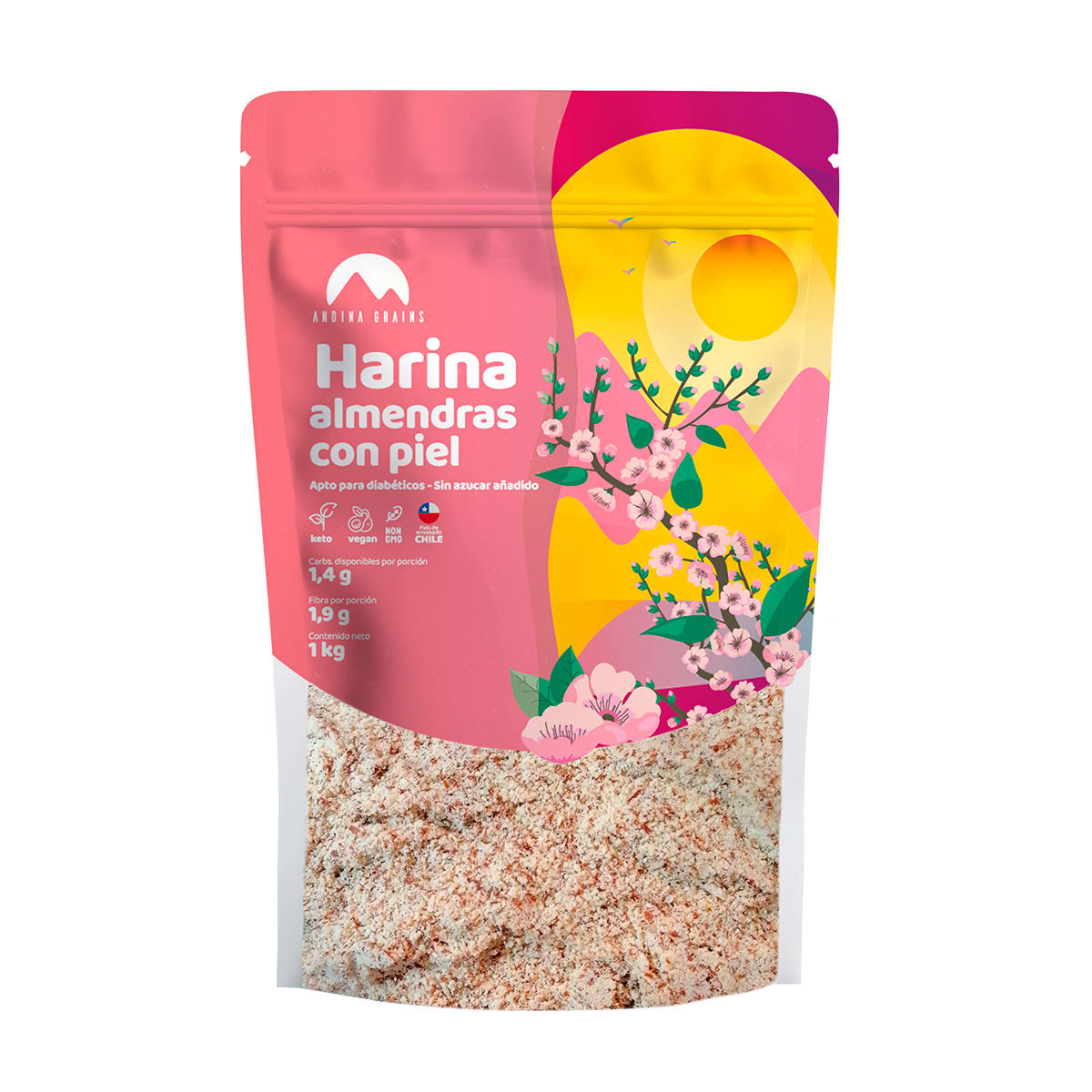 3-Pack Harina de Almendras con Piel 3 x 1 Kg1