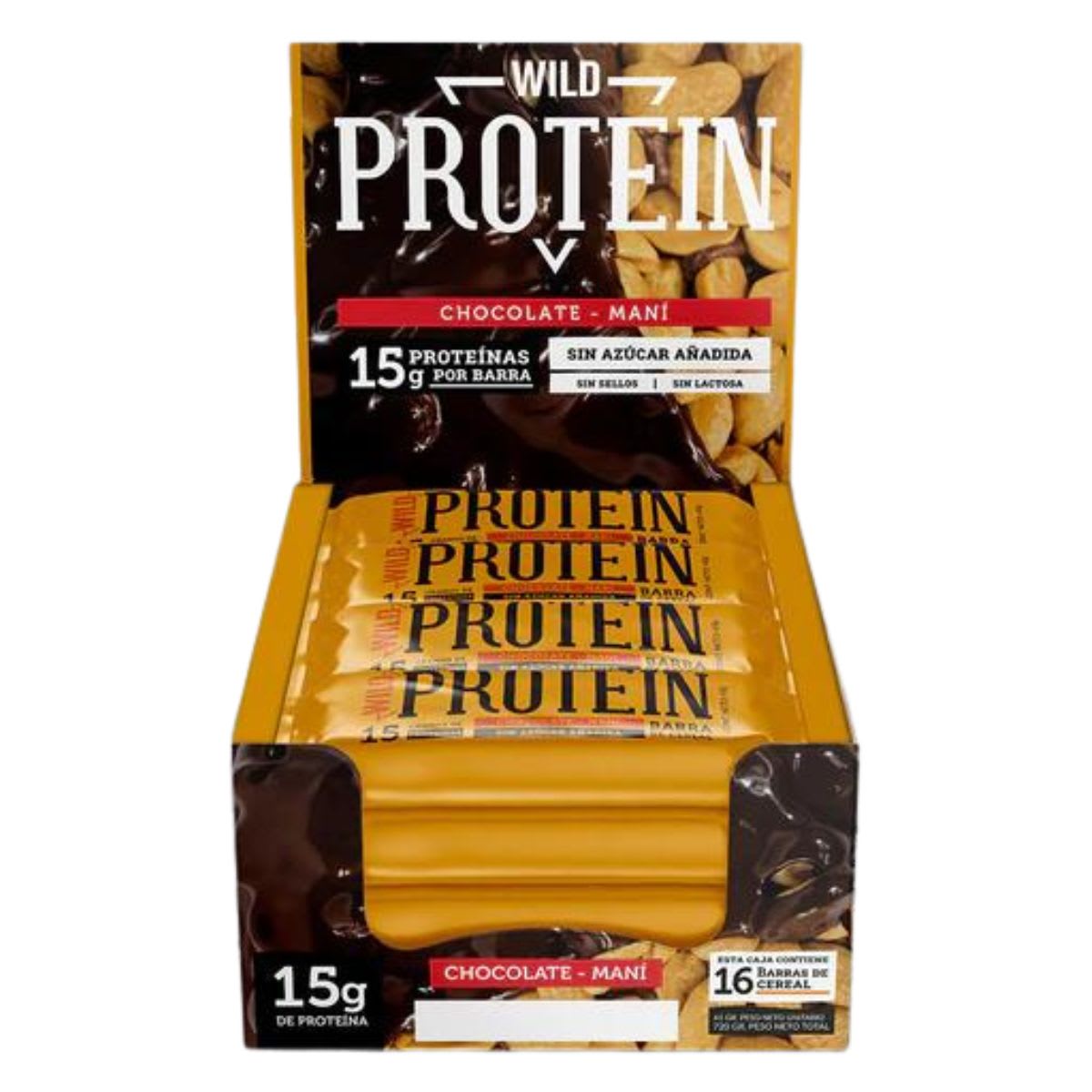 Wild Protein Barra Chocolate Mani6