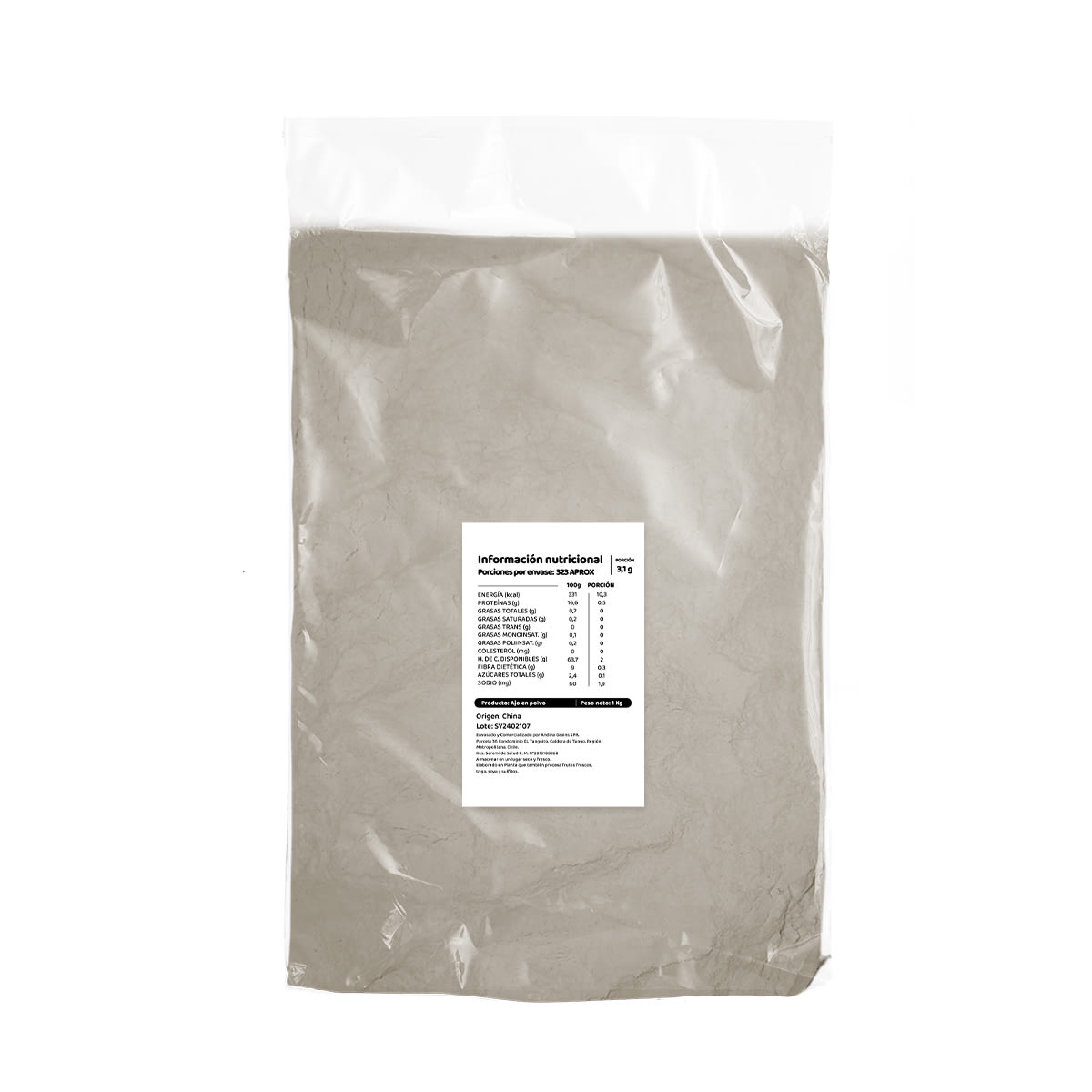 Ajo En Polvo 10 Kg Andina Grains1