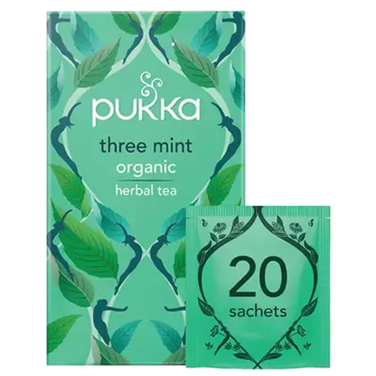 Pukka Three Mint 20 Bolsitas X 4 UN5