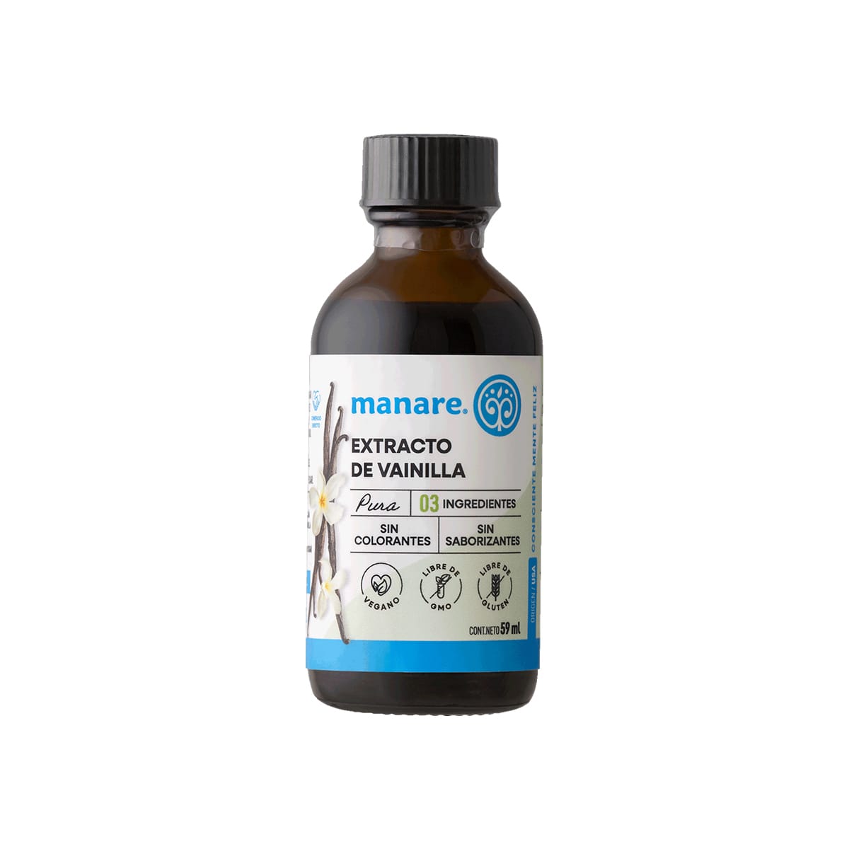 Manare Extracto de Vainilla Puro 59ml1