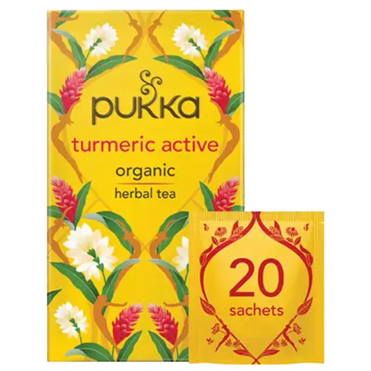 Pukka Turmeric Active 20 Bolsitas X 4 UN5