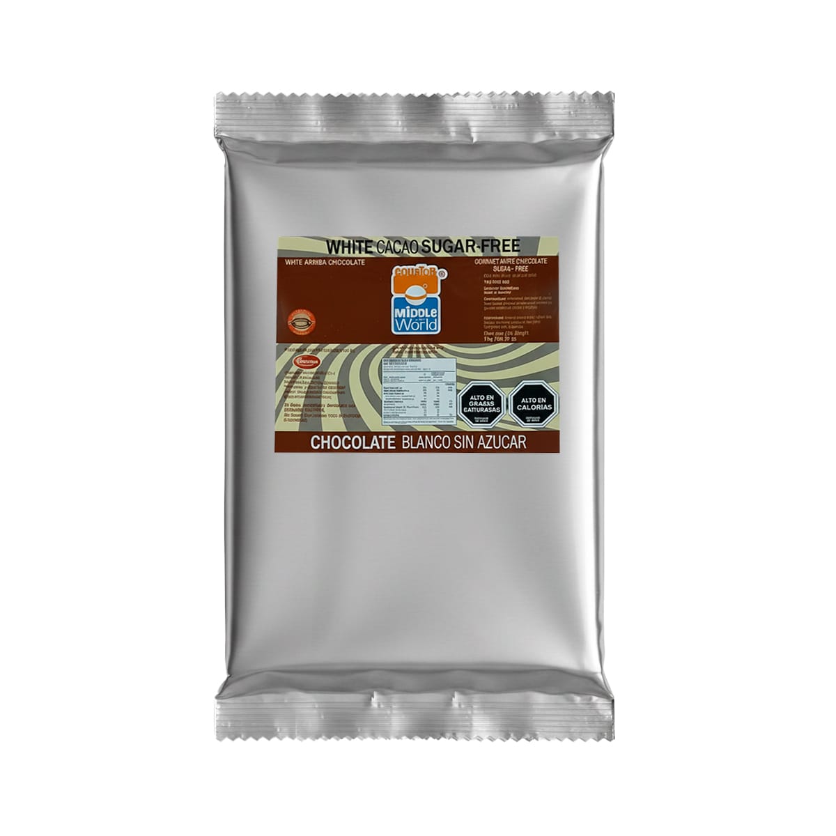 Cobertura de Chocolate Blanco Sin Azucar1