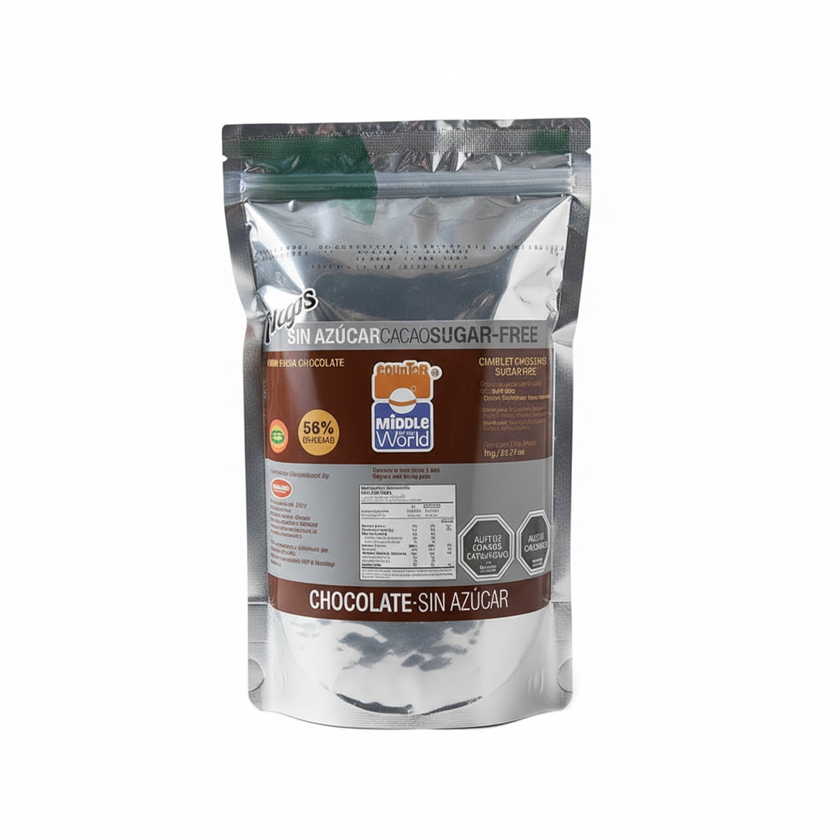 Chips de Chocolate 56% Cacao Sin Azucar9