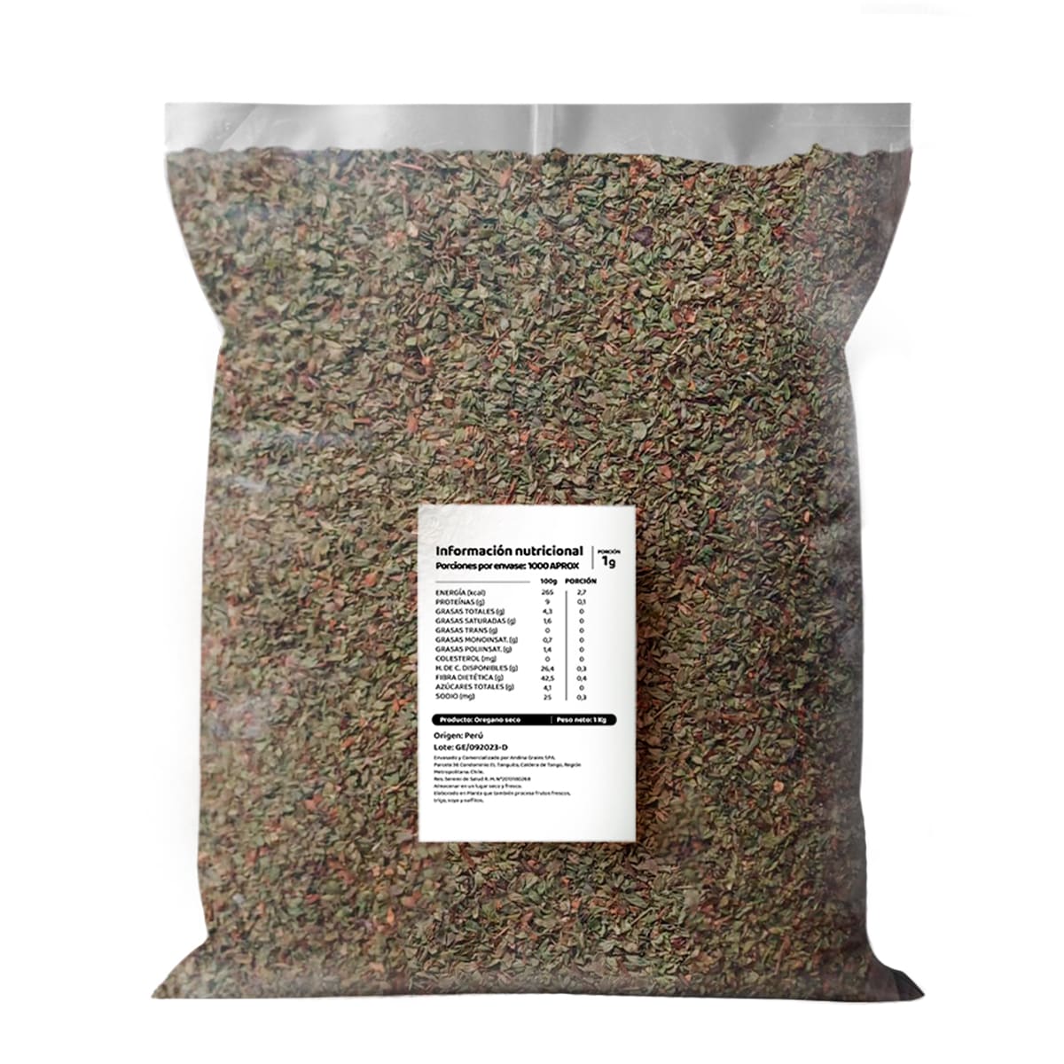Oregano Seco 5 Kg Andina Grains3