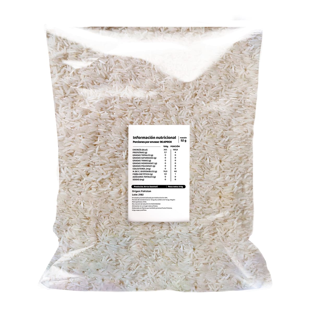 Arroz Basmati Bolsa 5 Kg1