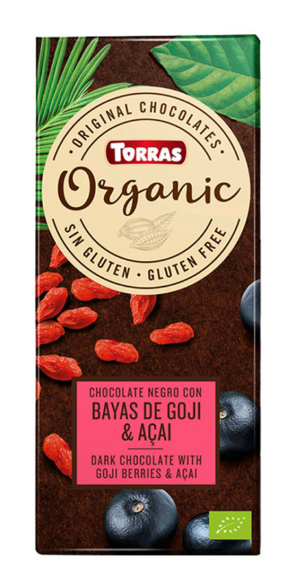 Torras Organic Chocolate Negro con Goji y Acai 100g1