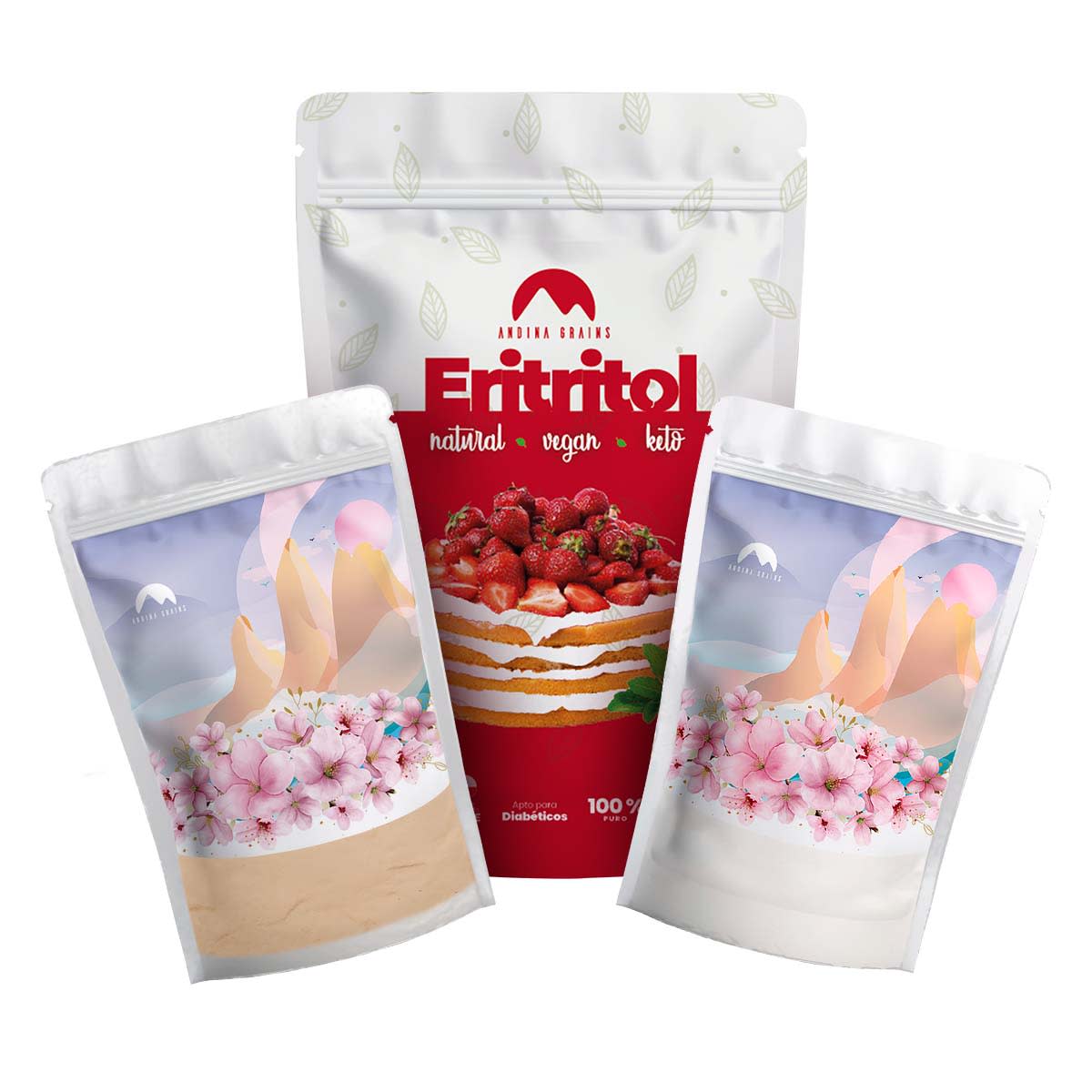 Eritritol + Goma + Psyllium1