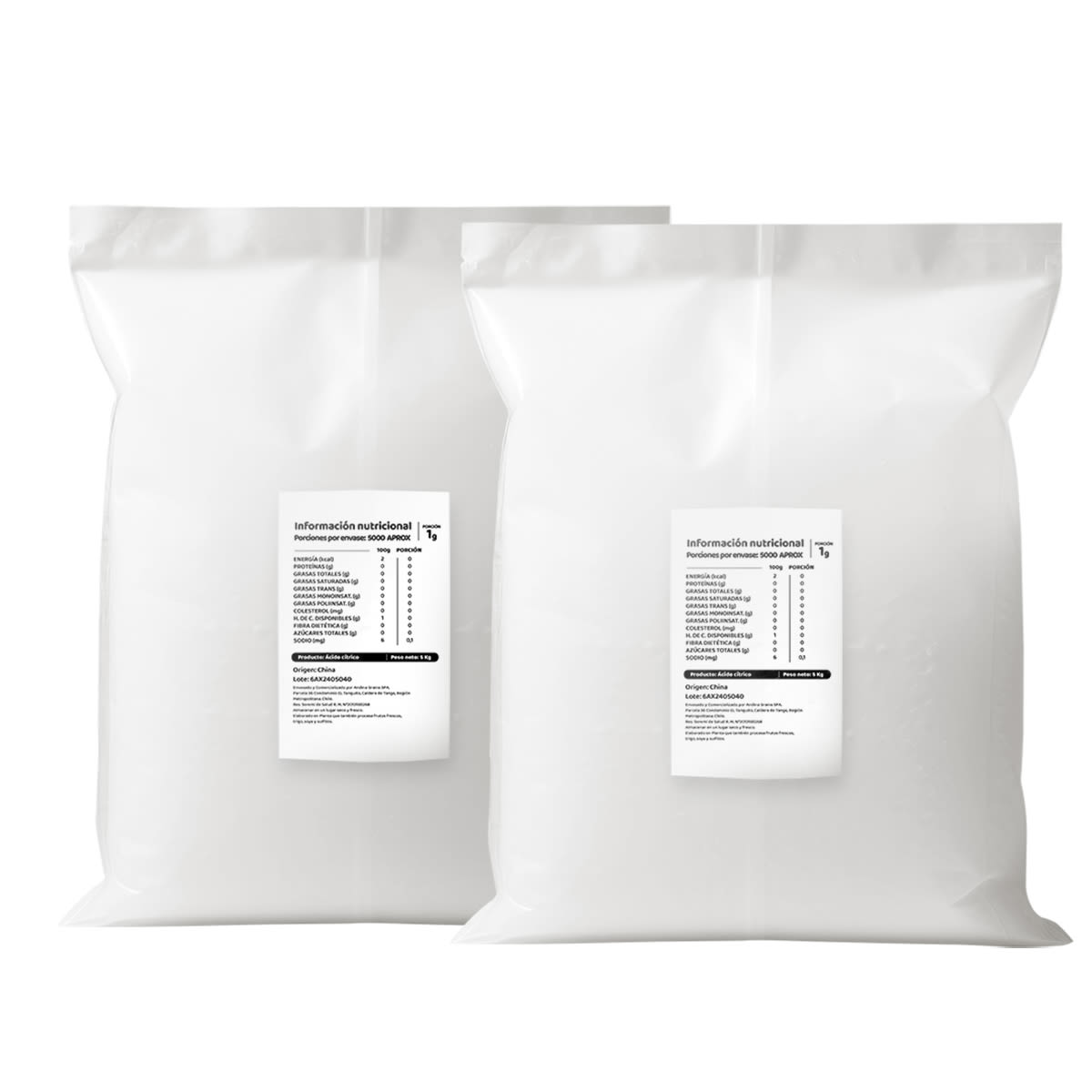 Acido Citrico Anhidro Grado Alimenticio7