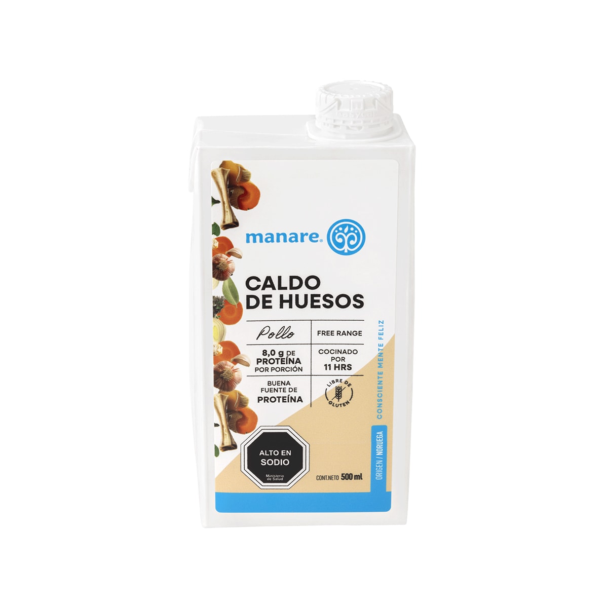 Caldo de Huesos Pollo 500 mL1