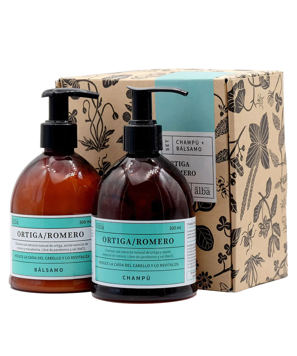 Pack Fortalecedor Champu + Balsamo Ortiga Romero1