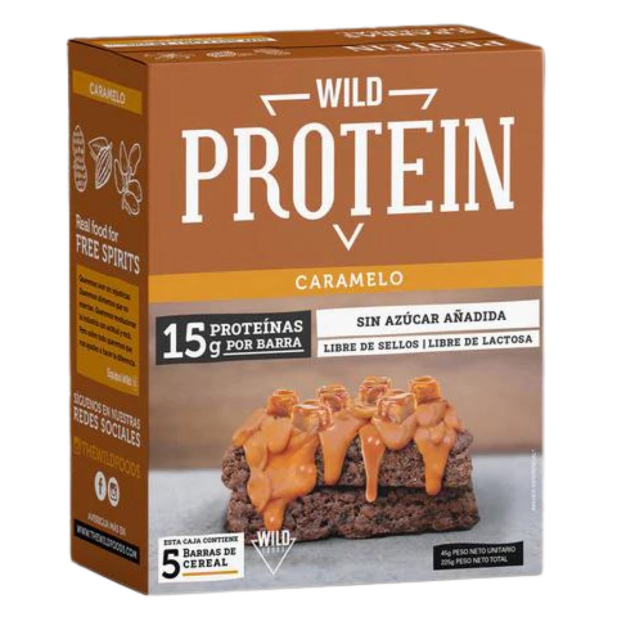 Caja Wild Protein Barra Caramelo1