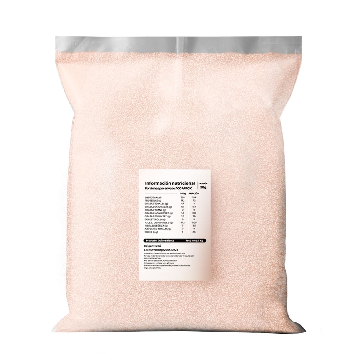 Quinoa Blanca Bolsa 5 Kg1