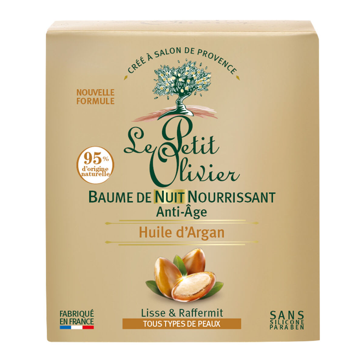 Le Petit Olivier Balsamo de Noche Regenerante Anti-Age Argan 50 mL4