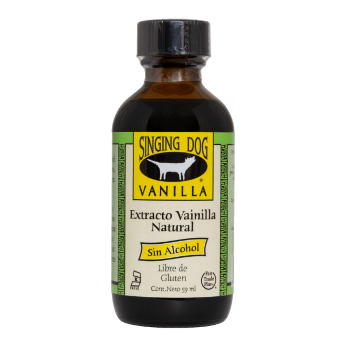 Manare Extracto de Vainilla Sin Alcohol Singing Dog 59 mL3