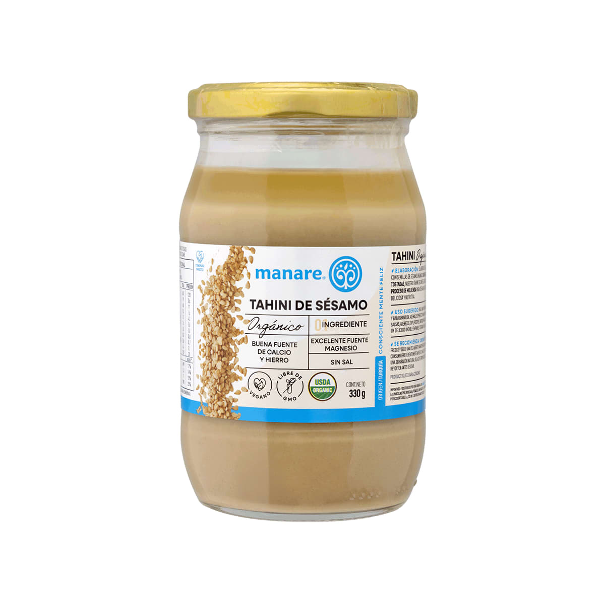 Manare Tahini Organico 330 g1