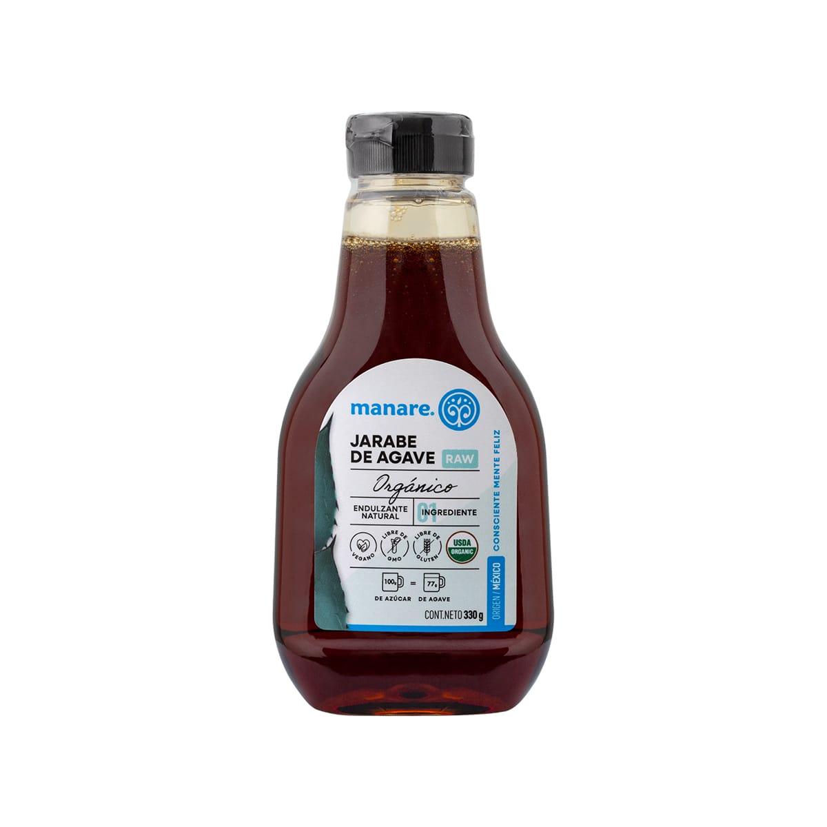 Jarabe de Agave Raw Organico Manare1