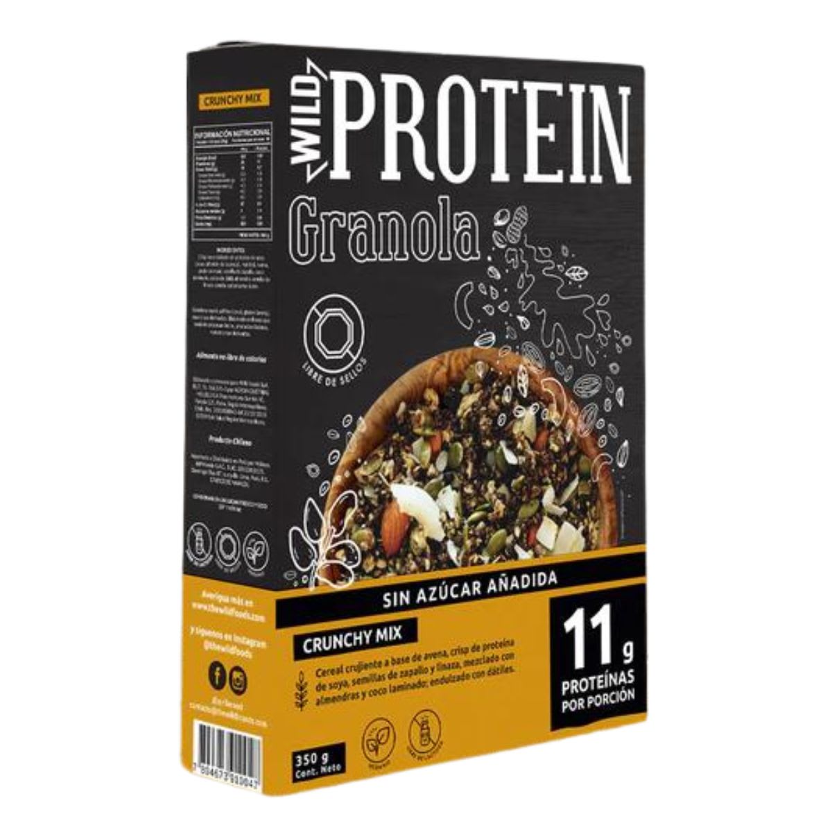 Wild Foods Granola Proteina Crunchy3