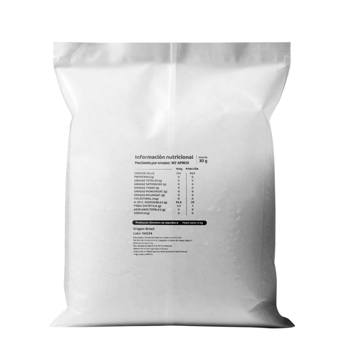 Almidón De Mandioca Bolsa 5 Kg1