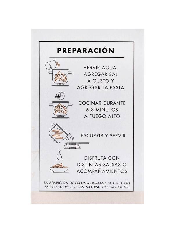 Espirales de Lentejas Rojas Organicas Manare 250 g3