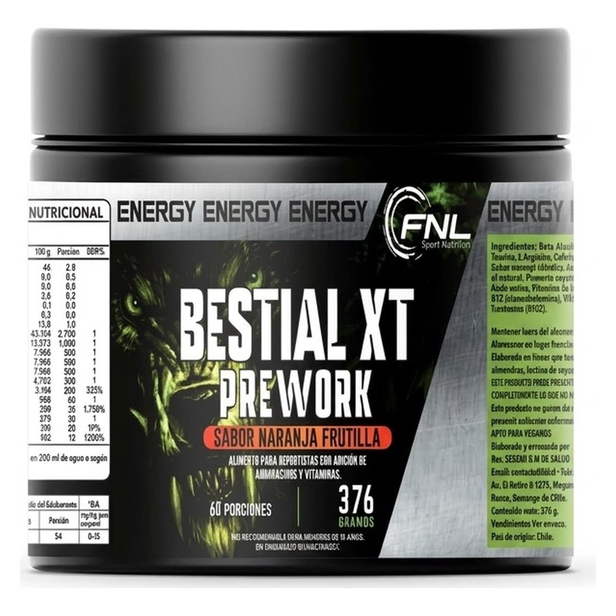 FNL Bestial XT Pre Work1