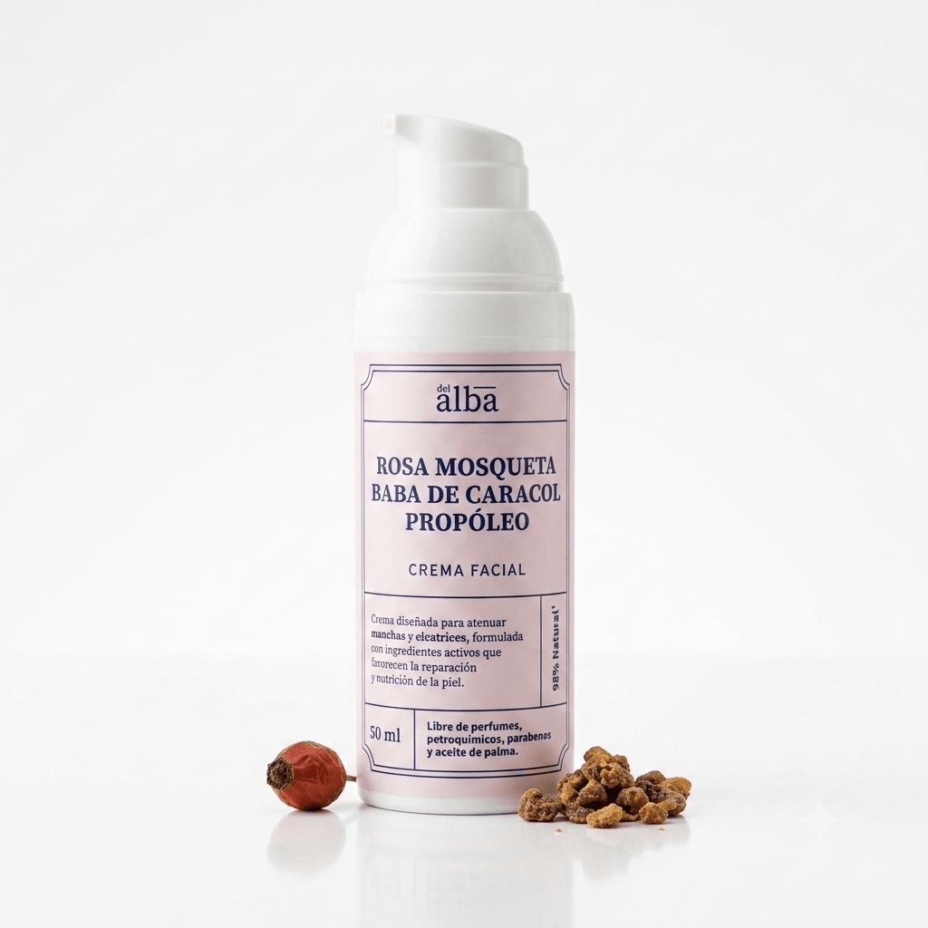 Apicola del Alba Crema Facial Caracol Propoleo Rosa Mosqueta3