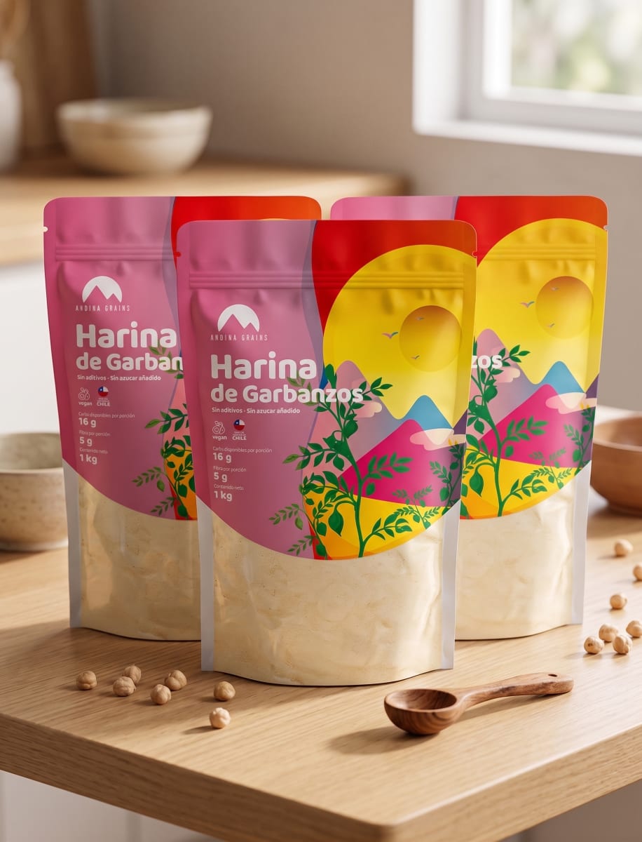 3-Pack Harina de Garbanzos 3 x 1 Kg2