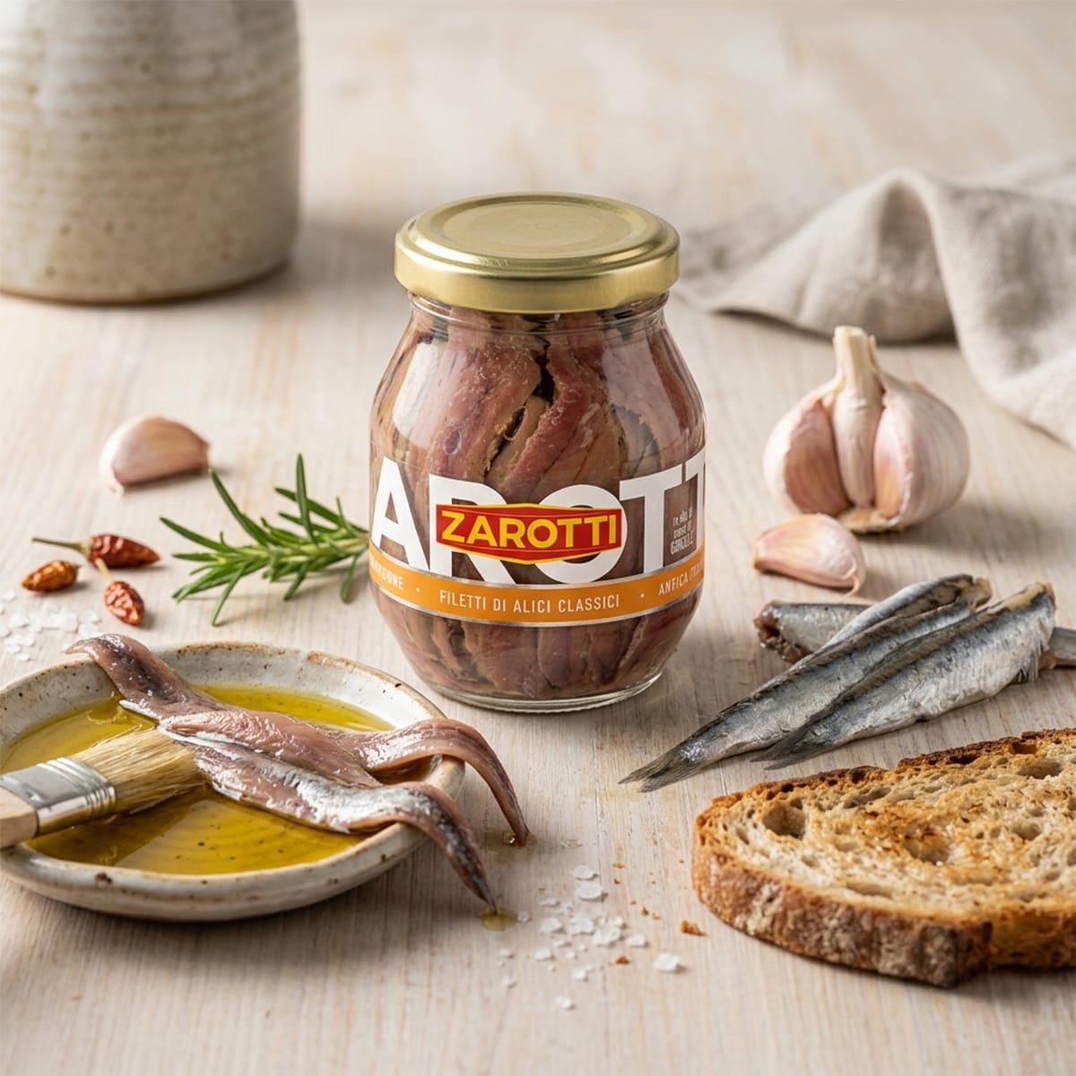 Zarotti Filetes de Anchoas en Aceite de Girasol2