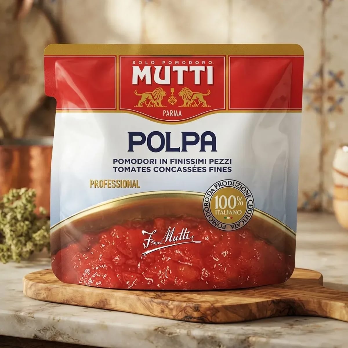 Mutti Pulpa Fina de Tomate Pomodoro3