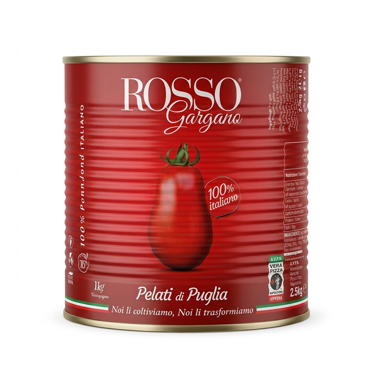Rosso Gargano Tomates Enteros Pelados1