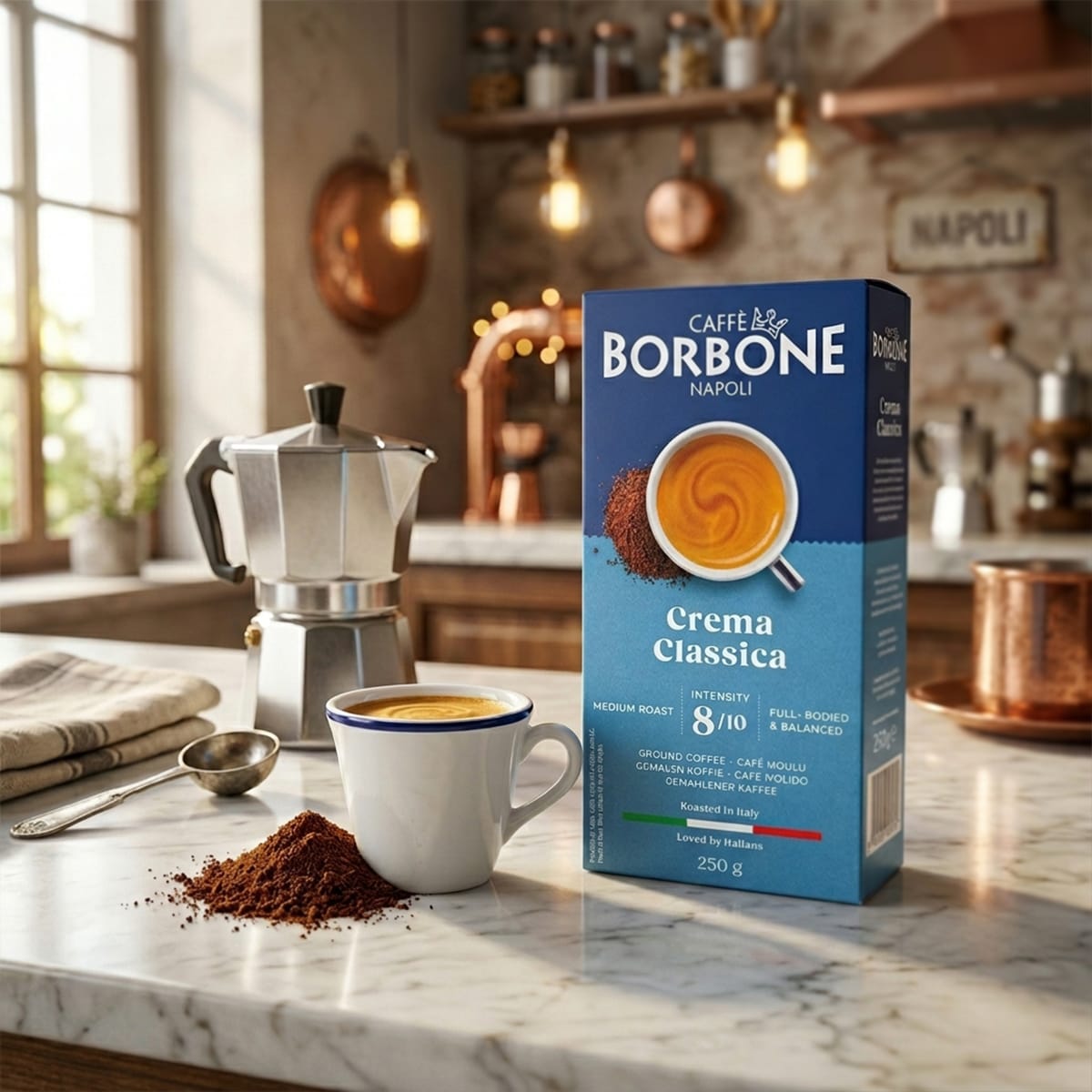 Borbone Cafe Molido Crema Classica3