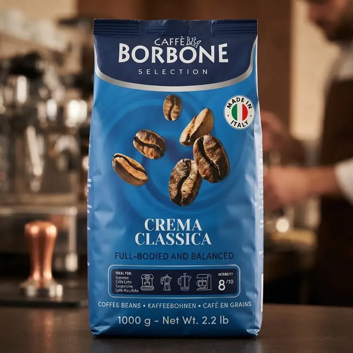 Borbone Cafe en Grano Crema Classica2