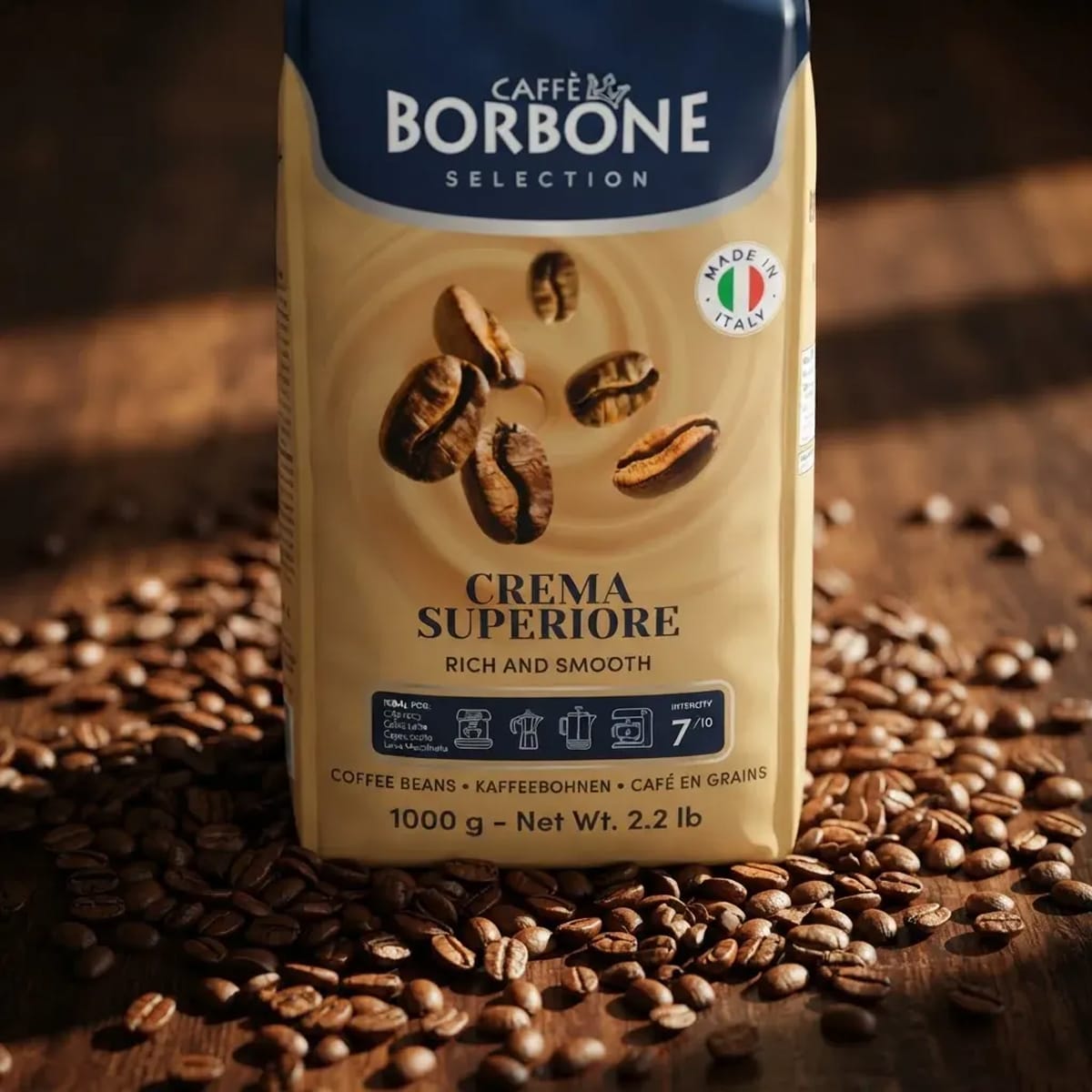 Borbone Cafe en Grano Crema Superior3