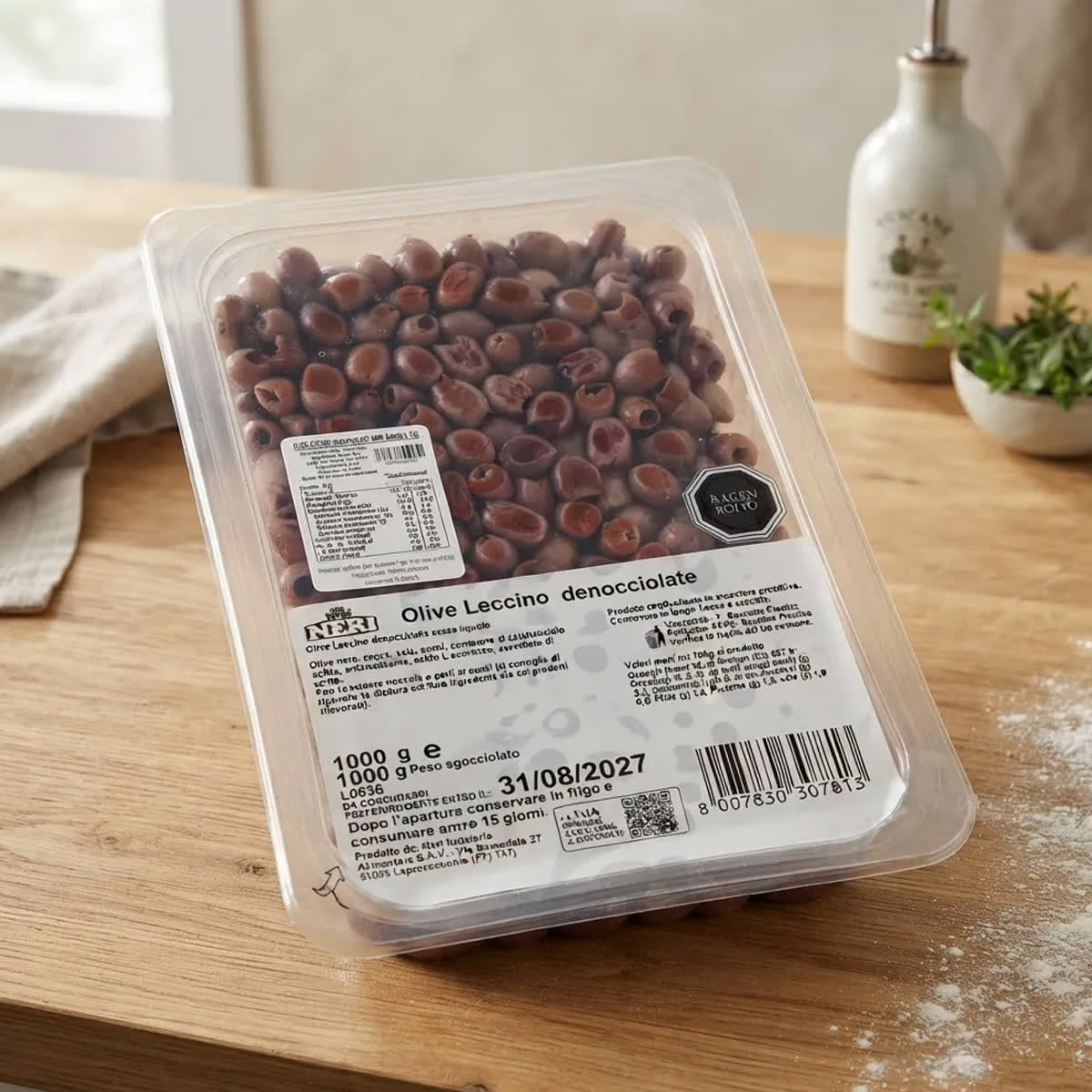 Neri Sottoli Aceitunas Negras Italianas Sin Carozo2