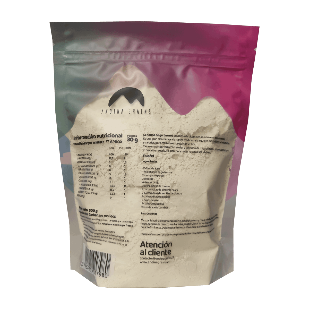 3-Pack Harina de Garbanzos 3 x 1 Kg2