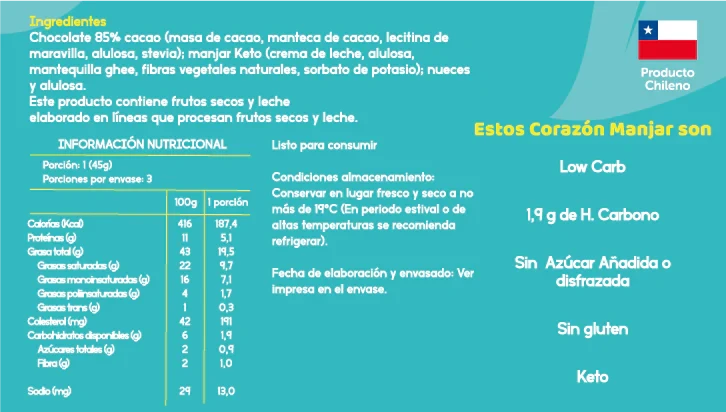 Keto Free Corazon Keto Chocolate y Manjar2