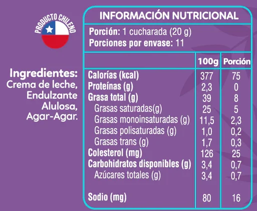 Keto Free Manjar Keto Sin Lactosa2