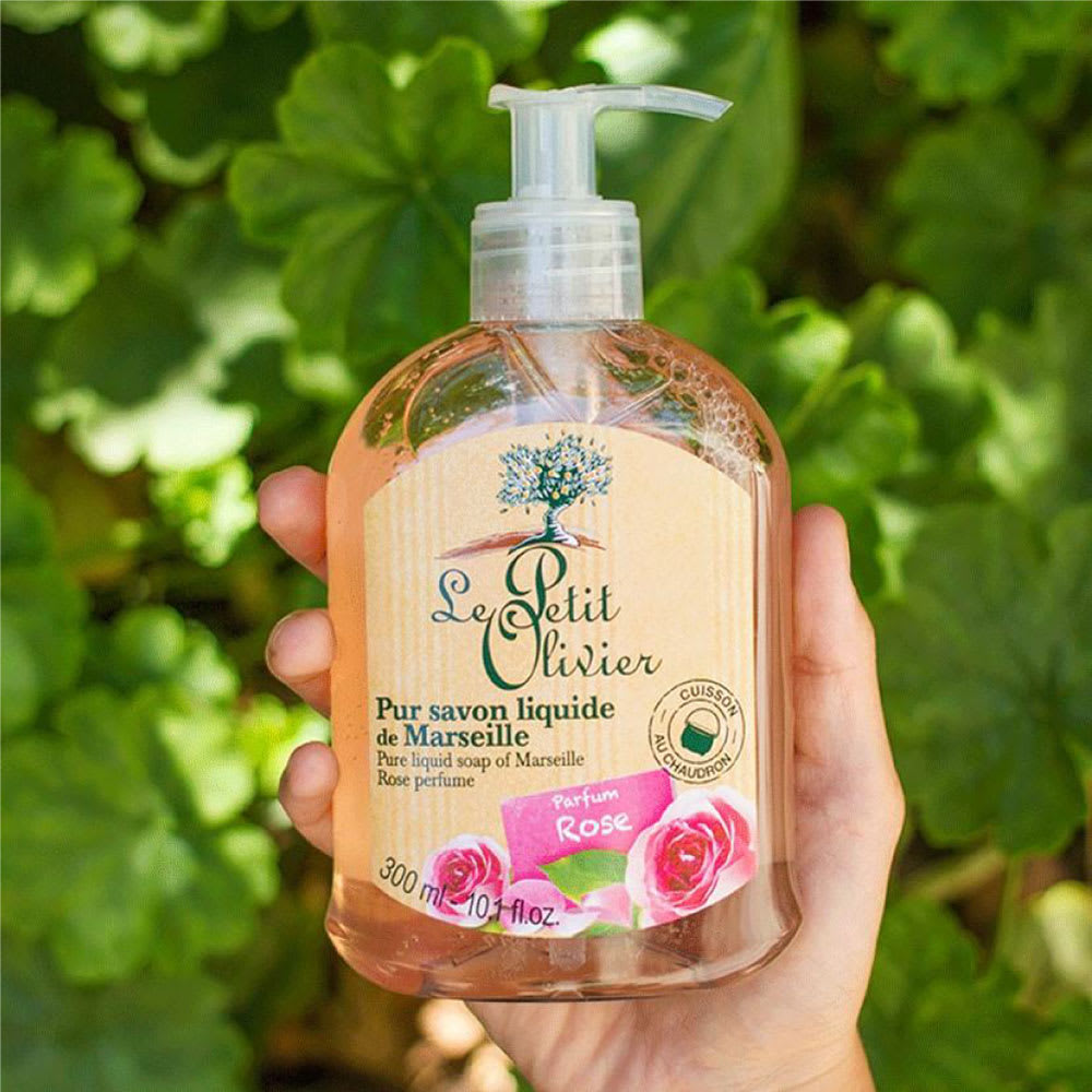 Jabon Liquido de Marsella Rosa 300 mL4