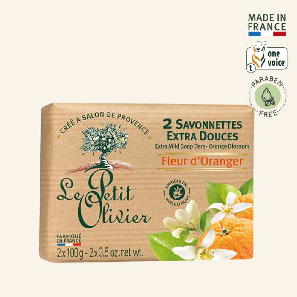 Jabon Extra Suave Flor de Naranjo (Azahar) 2 x 100g2