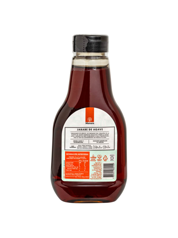 Jarabe de Agave Raw Organico Manare1